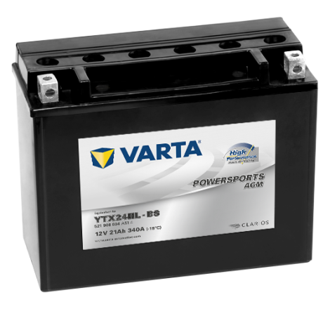 Batterie Moto VARTA YTX24HL-BS 12V 21Ah 340A