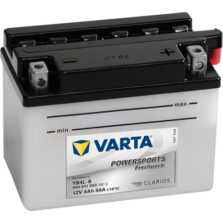 Batterie Moto VARTA YB4L-B 12V 4Ah 50A